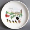 Shimizu Ceramics London & Paris Snoopy Easy-to-Scoop Bowls (Set of 2)