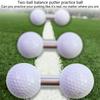 Balance Putting Trainer Golf Practice Double Ball Training Aids for Women Man