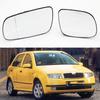 Для Skoda Fabia MK1 2000 2001 2002 2003 2004 2005 2006 2007 2008 LHD Стайлинг автомобиля Новое зеркальное стекло с подогревом
