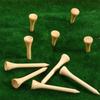 Stronger 4 Size Swing Practice 100Pcs Golf Accessories Golf Training Bamboo Tee Golf Tees