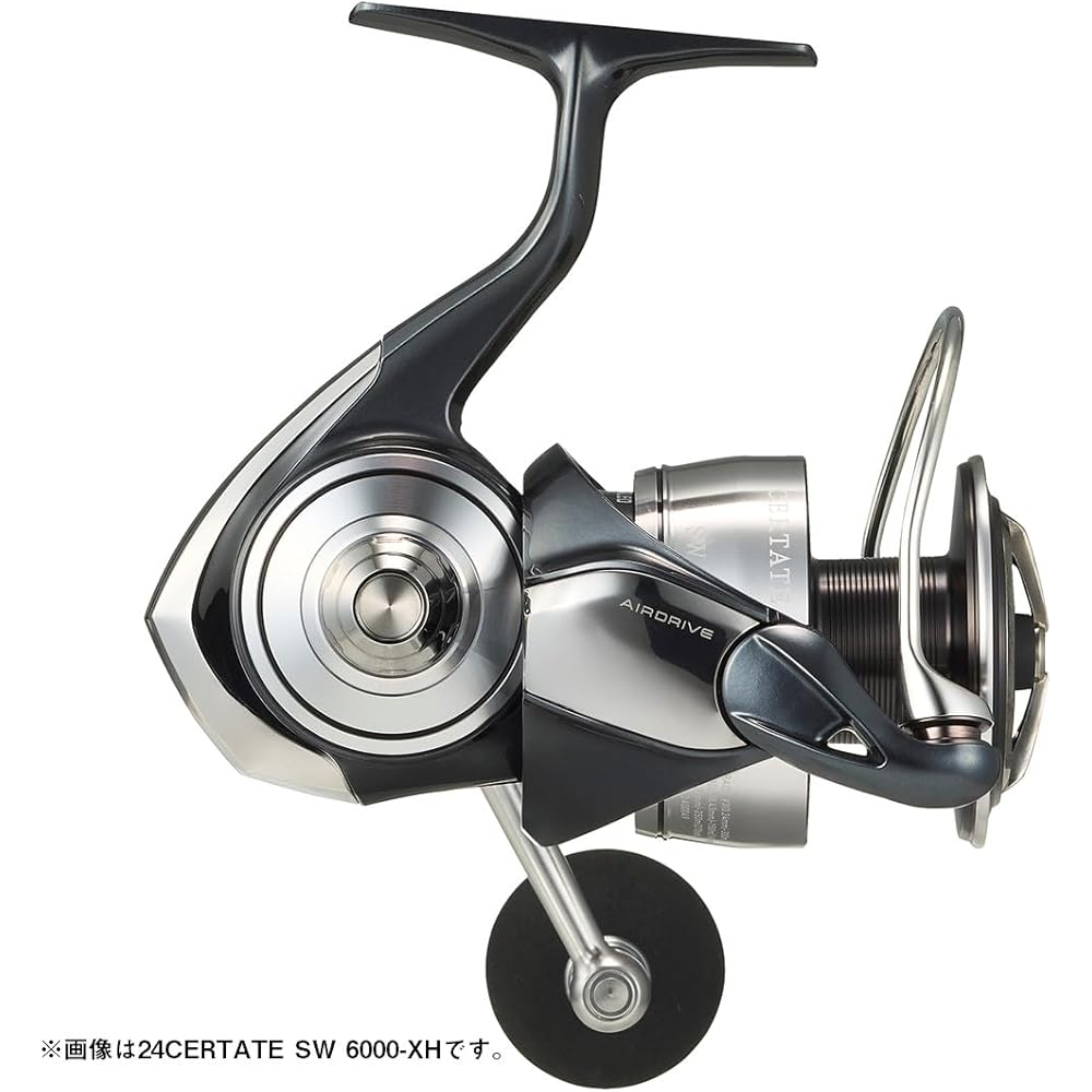 Рыболовная катушка Daiwa для соленой воды, спиннинговая, 24 Certate SW 4000-H, большая емкость, прочная рыболовная снасть