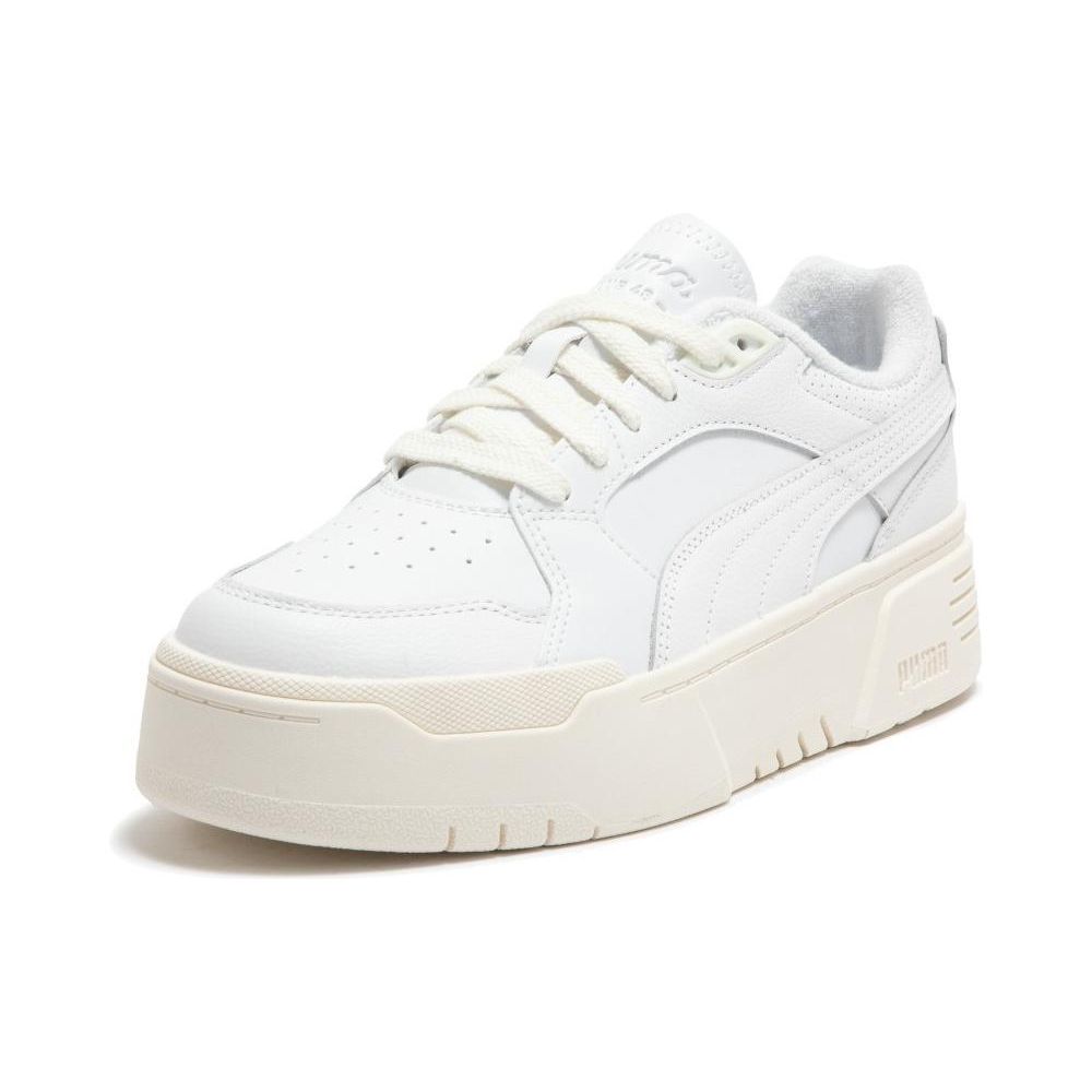 Puma Club Comfortable Durable Low-Top Sneakers Women Sneakers White 396098-01