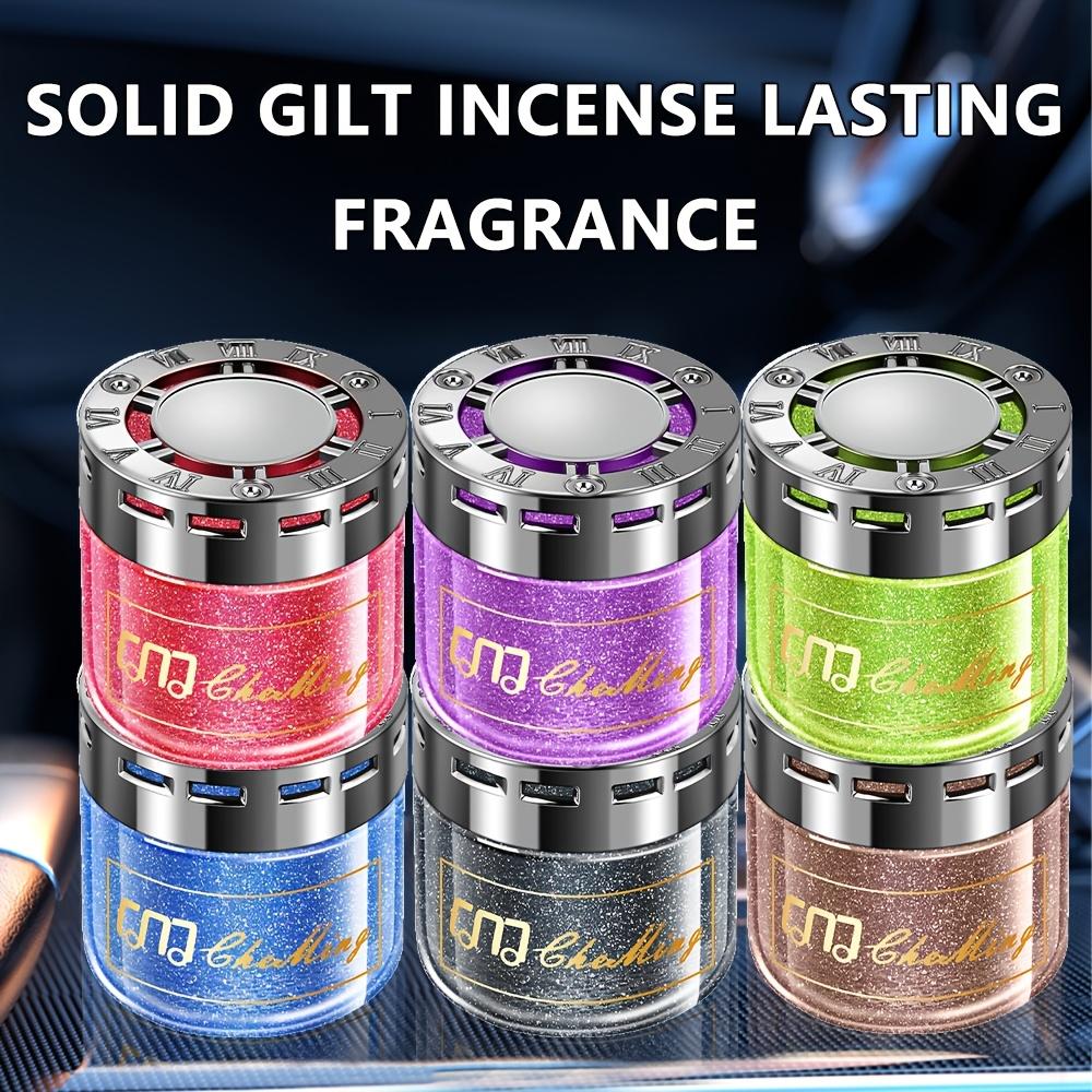 Luxury Gel Car Air Freshener Cup Holder Design 6 Month Botanical Scent