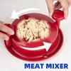 Chicken Shredder Tool Anti-Slip Design Meat Shredder Ergonomic Handle Manual Chopper Meat Mincer Dishwasher Safe Beef Pork Turkey Grinder