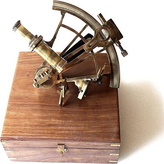 Морской Морской Тяжелый Немецкий Рабочий Модель Корабль Секстант Море