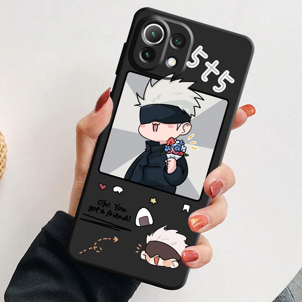 Чехол для Xiaomi Mi 11i 11X 12S 11T 10 12X 12 Pro 10T 11 Lite 10S 10 Pro 12 Kawayi Jujutsu Kaisen, силиконовый чехол в виде аниме