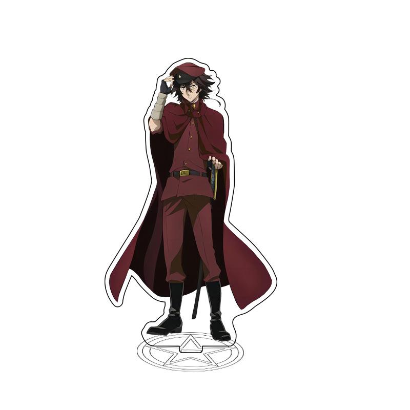 Фигурка на акриловой подставке Bungou Stray Dogs, Эдогава Рампо Федор Достоевский, Накахара Чууя, настольная игрушка-подставка