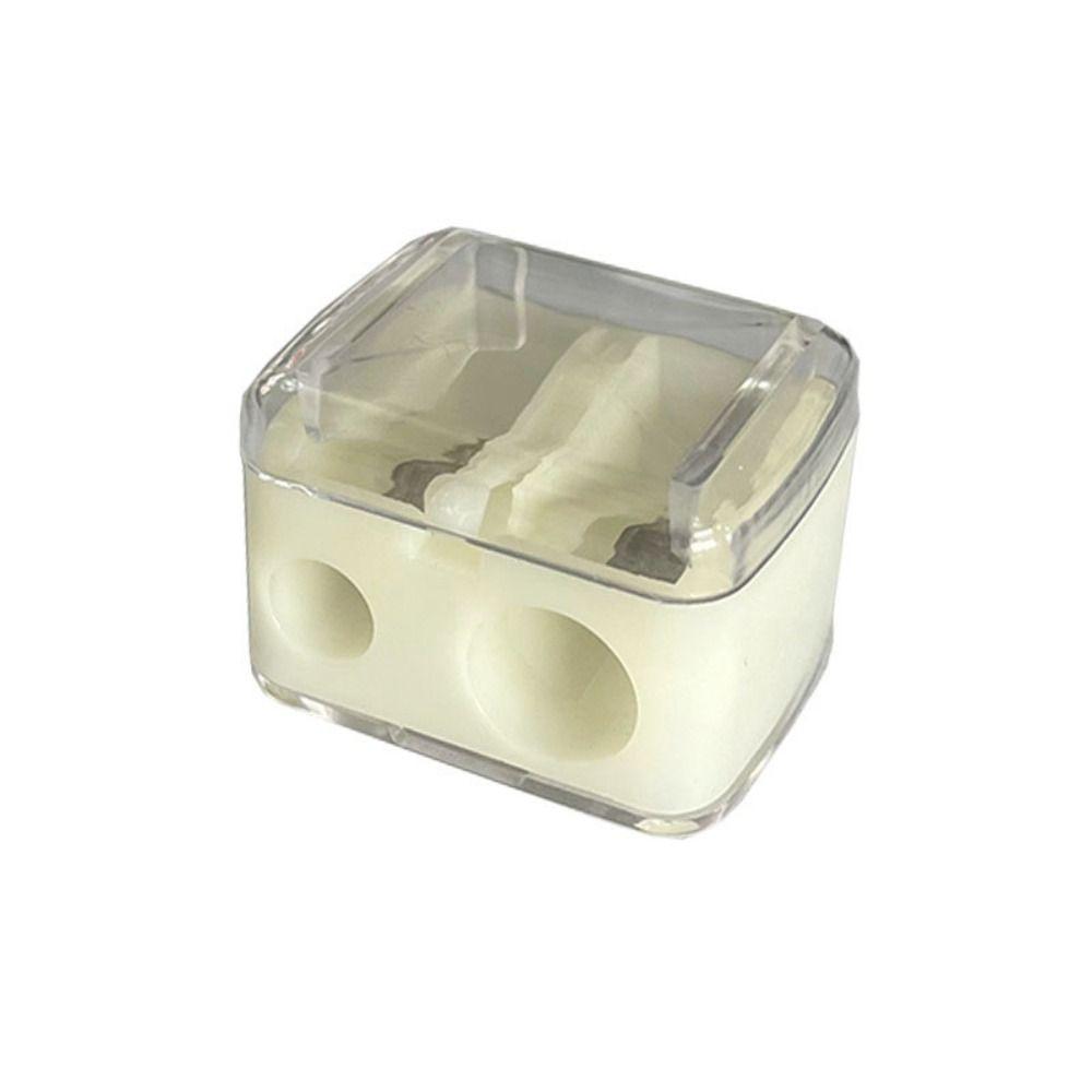 2 шт. пластиковая точилка для карандашей для бровей, классическая заточка, тонкие инструменты, инструмент для макияжа