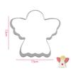 New Easter Cookie Cutter Set Bunny,Egg,Flower,Rabbit Face,Chick,Carrot,Butterfly-Stainless Steel Fondant Cutter Mold Baking Tool