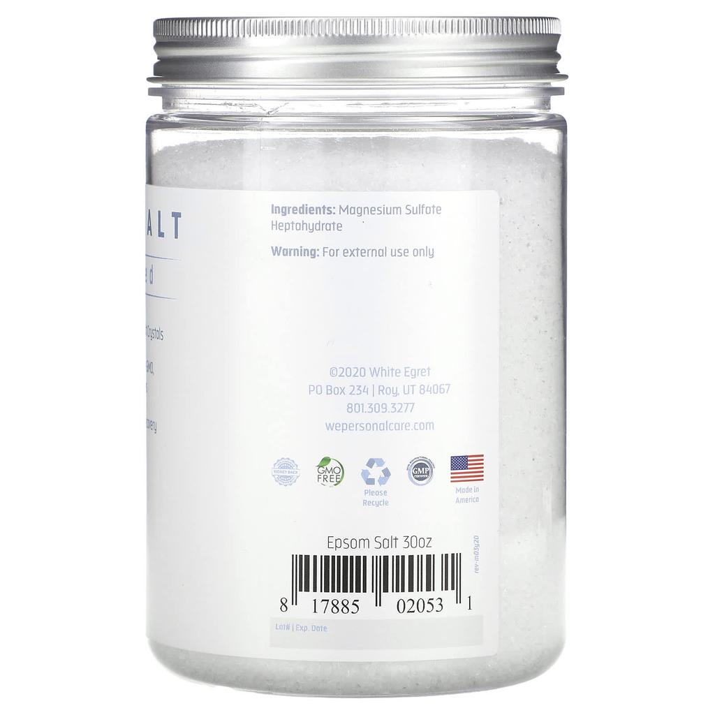 Английская соль, без запаха, 850 г(30 унций)