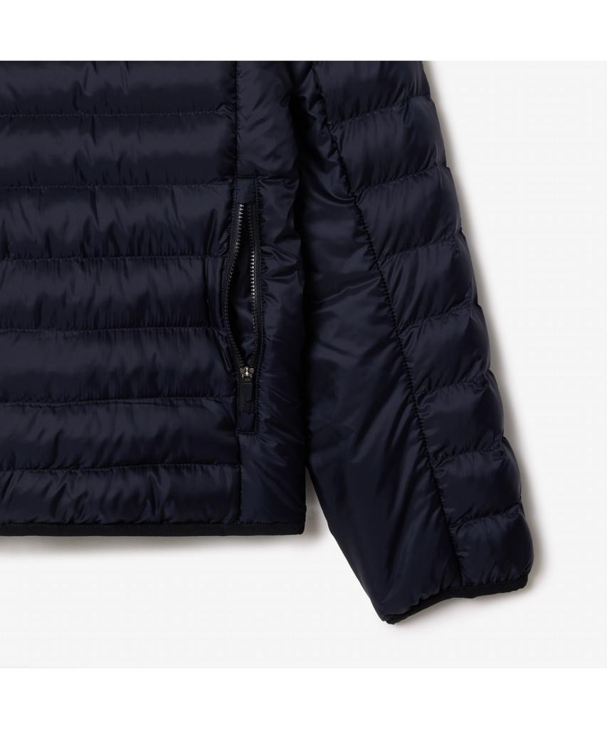 Lacoste Men'S Thermore Hooded Lightweight Padded Jacket Bh7228-55N Hde