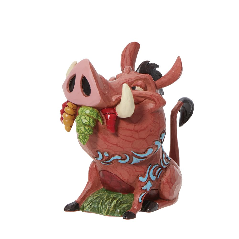 Enesco Jim Shore Disney Traditional Mini Pumba Figure 2.85"