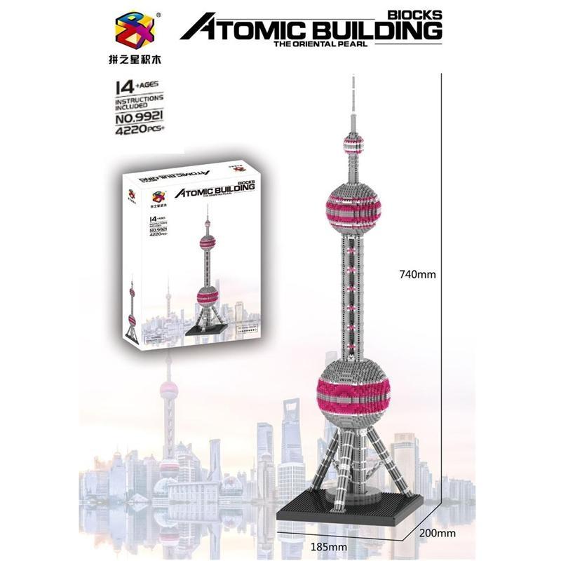Pzx Mini Blocks World Architecture  Sydney Opera House Big Ben Building Bricks Juguetes For Boy Toys Girl Gift Christmas