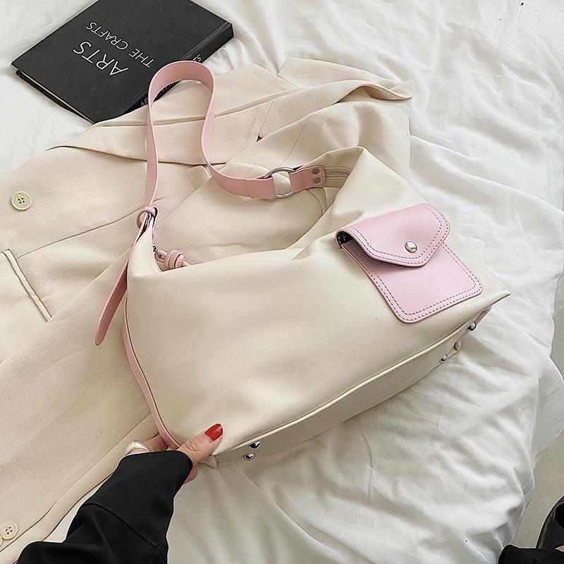 Women Elegant Underarm Bags New Summer PU Leather All-match Women Messenger Bag Korean Style Casual Shoulder Bag