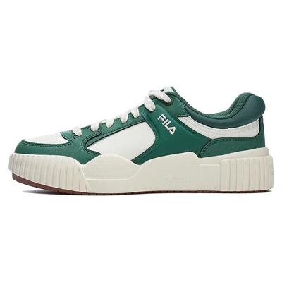 Блокировка Синтетическая кожа Низкие кроссовки Женские кроссовки Зеленый Белый F12W312209FMG