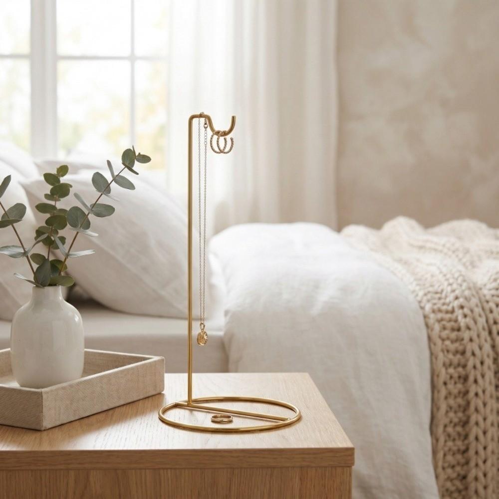 Metal Jewelry Display Stand Multi-purpose Handbag Storage Stand Retail Shop
