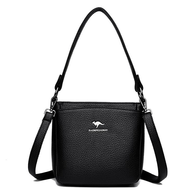 Women's Bag Crossbody Bag Women's Shoulder Bag Women Middle-aged Women Multi-layer Small Square Bag
