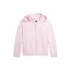 Куртка Polo Ralph Lauren Ss24 Однотонная На молнии Съемный капюшон Длинный рукав Детские куртки Светло-розовый CWPOOTWG6020147-650