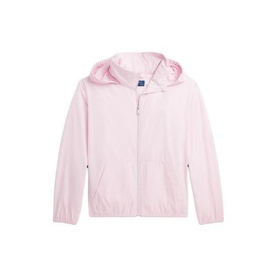 Куртка Polo Ss24 Однотонная На молнии Съемный капюшон Длинный рукав Детские куртки Светло-розовый CWPOOTWG6020147-650