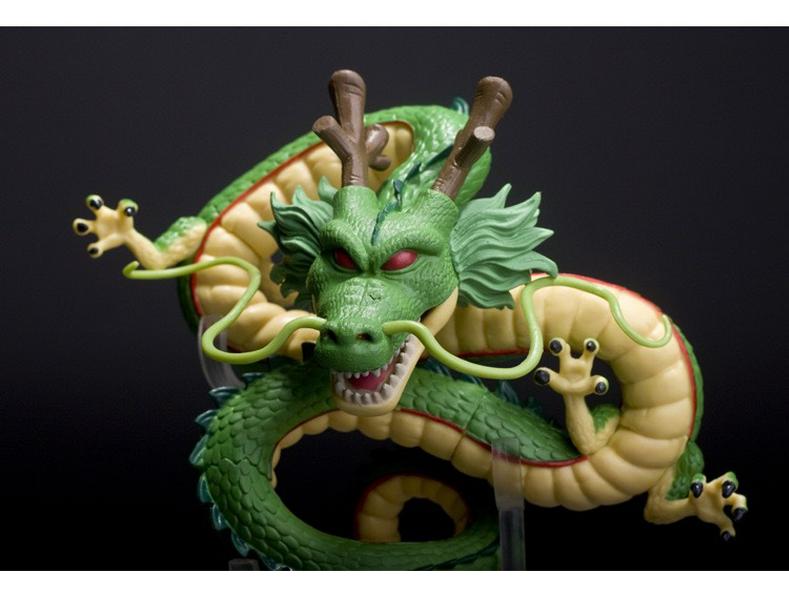 Dragon Ball WCF MEGA Shenron with Rockery Background and Dragon Balls Action Figure Model Boxed.