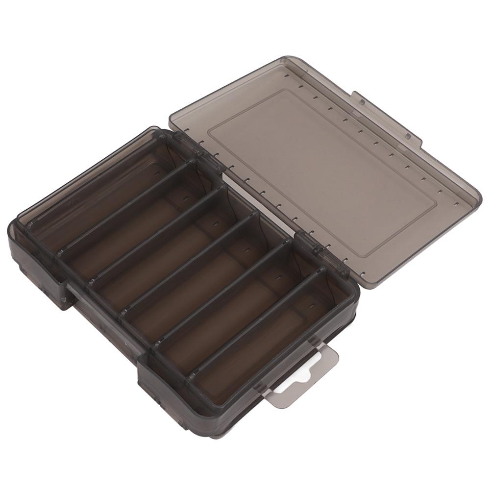 2PCS with Handle Hard Lure Storage Case V-type 12 Slots Bait Organizer Case For Anglers