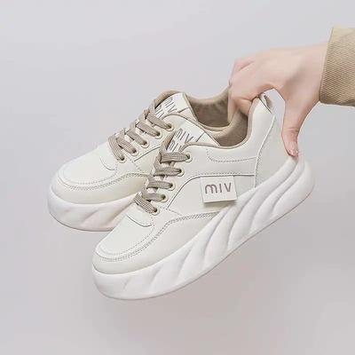 Теннисная подошва Шнуровка Женские Осенние Весенние Ботинки Ботильоны Кроссовки Обувь Весенние Ботинки для Женщин Спорт Зал Верхняя Обувь