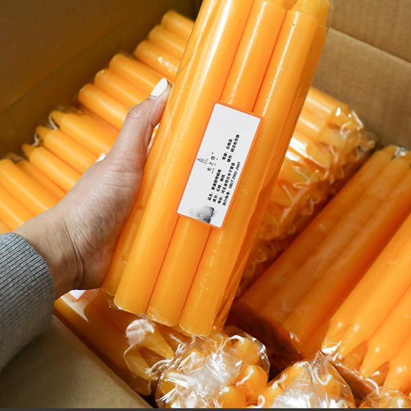 Красные и белые бездымные, без запаха аварийные свечи - устойчивые к прогоранию, с хлопковым фитилем, аварийное освещение