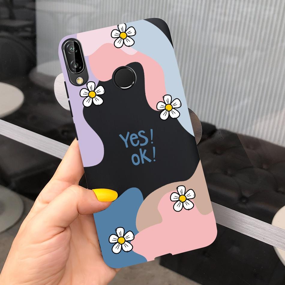 Чехол для Huawei P20 Lite Nova 3e ANE-LX1 ANE-LX2 Милый Мультяшный Конфетный Цвет Силиконовые Чехлы для Телефона Для Huawei P20lite Мягкая TPU Обложка