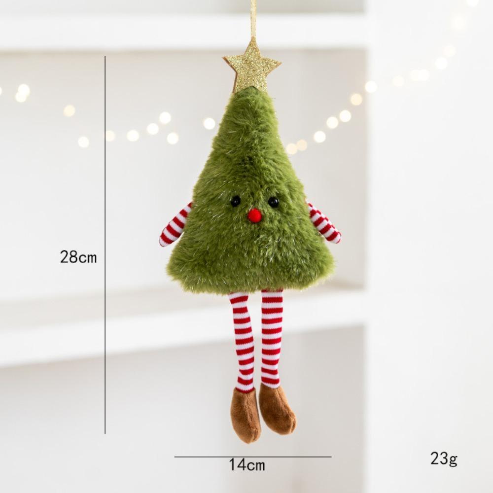 Wreath Elf Christmas Tree Decoration Cute Xmas Tree Hanging Ornament  Xmas Hanging  Accessories