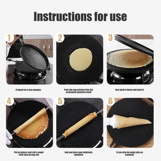 Пресс для тортильи из алюминия с антипригарным покрытием и ручкой для кухонной плиты большой мощности