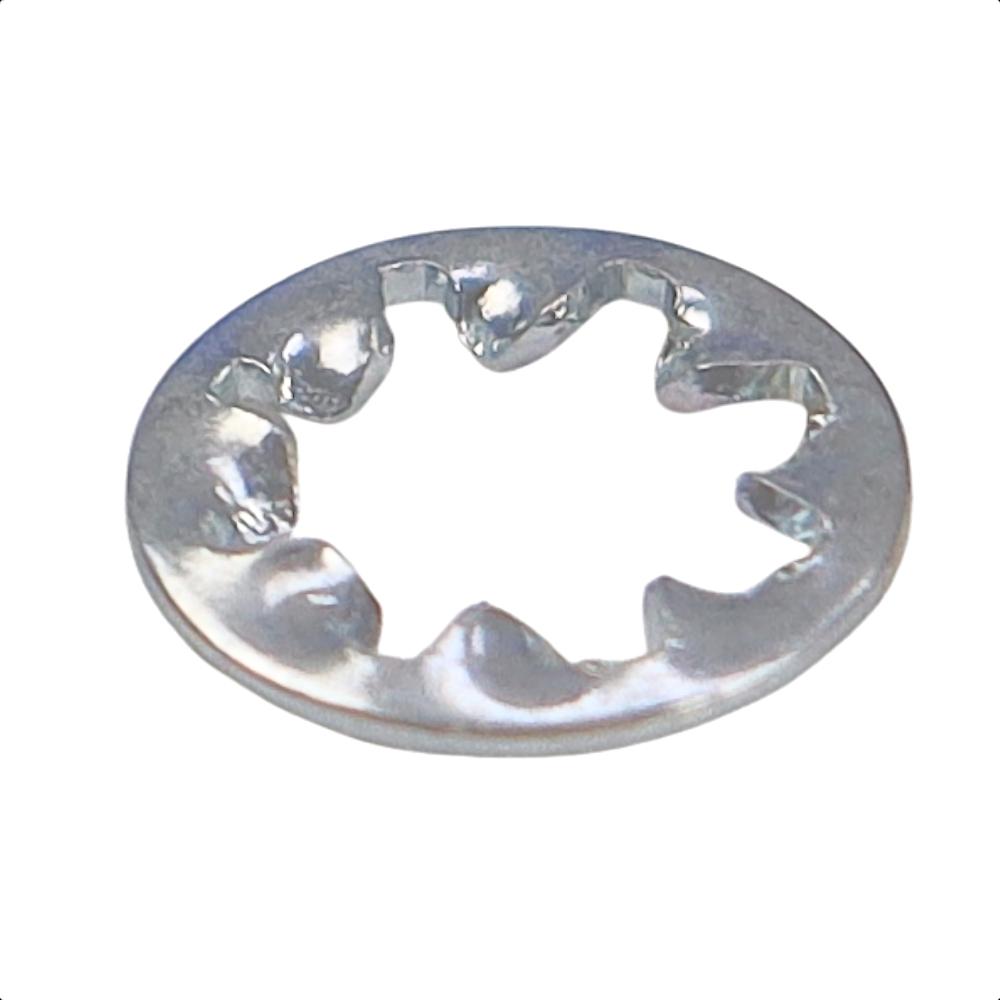 Internally serrated washer M8 DIN6797J galvanized