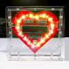 DIY Colorful MCU Module Heart Shaped Lamp Light Electronic Circuit Board Kit