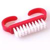 Nail Art Dust Cleaning Brush Scrubbing Manicure Pedicure Small Angle Clear Tools