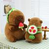 New Kapibara Watermelon Headgear Capybara Fan Capybara Plush Doll Plush Toy Doll Gift