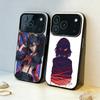 Чехол для телефона K-Kill La Kill в стиле аниме для iPhone17,16,15,14,13,12,11,Pro,MAX Белый Матовый Ударопрочный Чехол