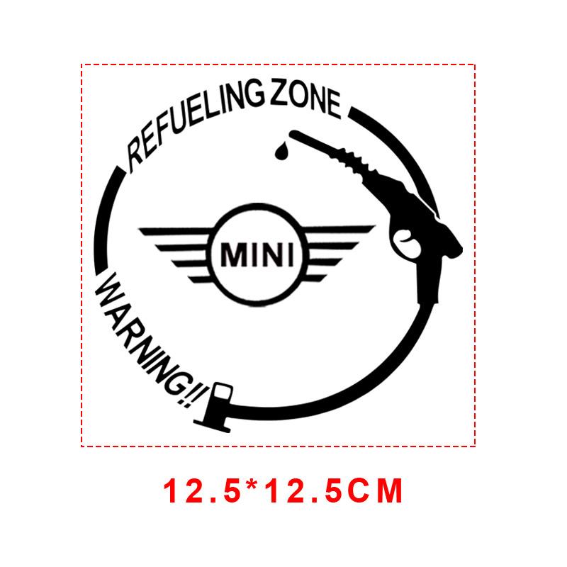 Виниловые светоотражающие наклейки на крышку бензобака с эмблемой автомобиля, аксессуары для Mini Cooper One S Clubman R50 R53 R56 R60 F55 F56 R57 R58 R59