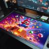 Super Brothers Color Mouse Pad Large Gaming Table Cushion Non-slip Laptop Tablet Big Mousepad XXL Mat Mini PC Playmat With Lock edge