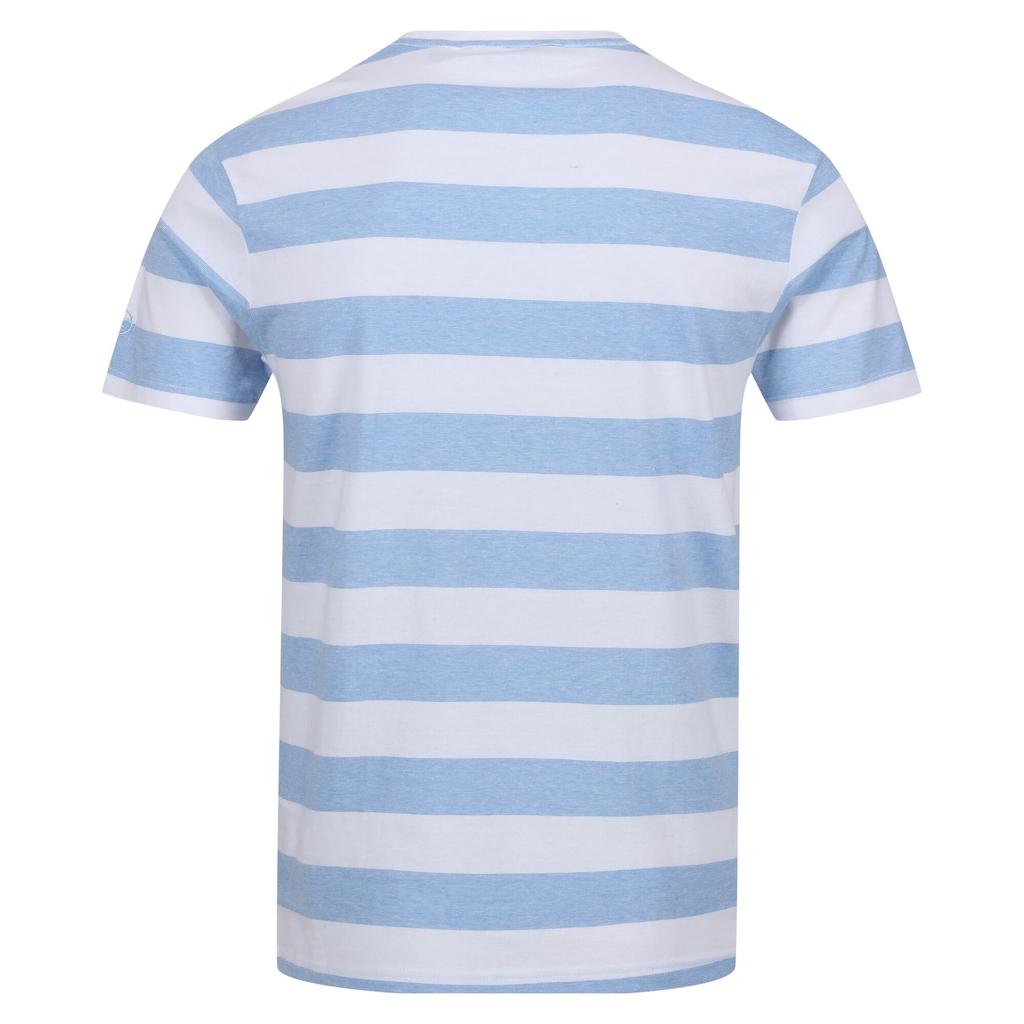 Regatta Mens Ryeden Striped Coolweave T-Shirt