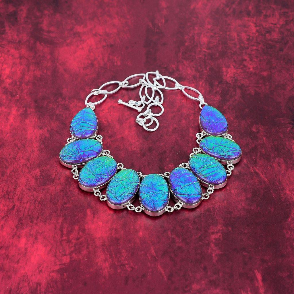 Ожерелье из розового триплетного опала, ювелирные изделия из цельного серебра 925 пробы с драгоценными камнями, ожерелье ручной работы, на День благодарения