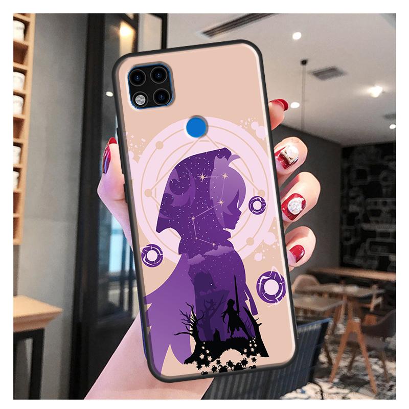 Мягкий чехол Razor Genshin Impact для Xiaomi Redmi Note 11 Pro Note 10 Pro Note 9 Pro 10S 9S 8T 9A 9C 9T