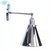 Chrome Finish Vintage Industrial Wall Light Loft Metal E27 Wall Sconce Retro Deco Stair Hallway Balcony Bathroom Vanity Lighting
