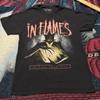 In Flames US Осенний Тур 2022 Мужская Футболка S - Мерч Метал-Группы Черный Хоррор Дизайн