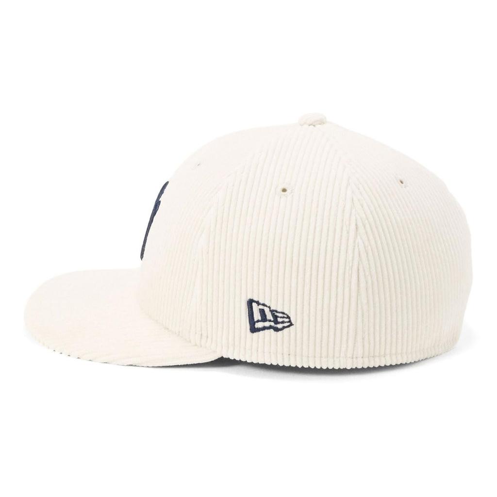 New Era New Era Cap LP59FIFTY Side Patch MLB ONSPOTZ Special Order NY Ivory 7 LP5950 CORDUROY NEYYAN GRAY UV IVO