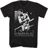 Мухаммед Али '75 Thrilla in Manila Взрослая черная футболка с коротким рукавом