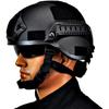 T.D.Well MICH 2000 SWAT Tactical Helmet for Airsoft and Special Forces, Black (Adult Head Circumference: 57-61cm)