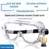 Anti-Fog Acid-Resistant Safety Goggles
