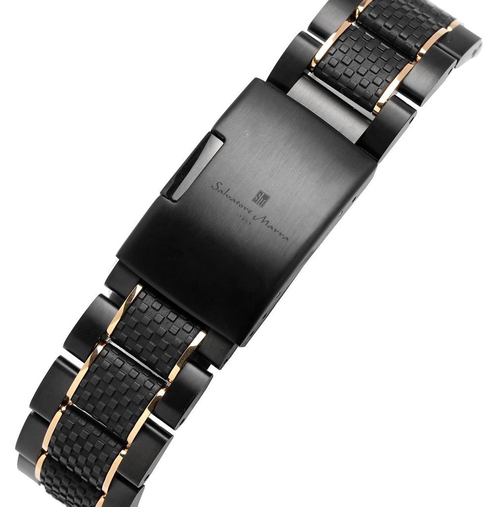 Salvatore Marra Solar Chronograph Watch Men's Radio-Controlled