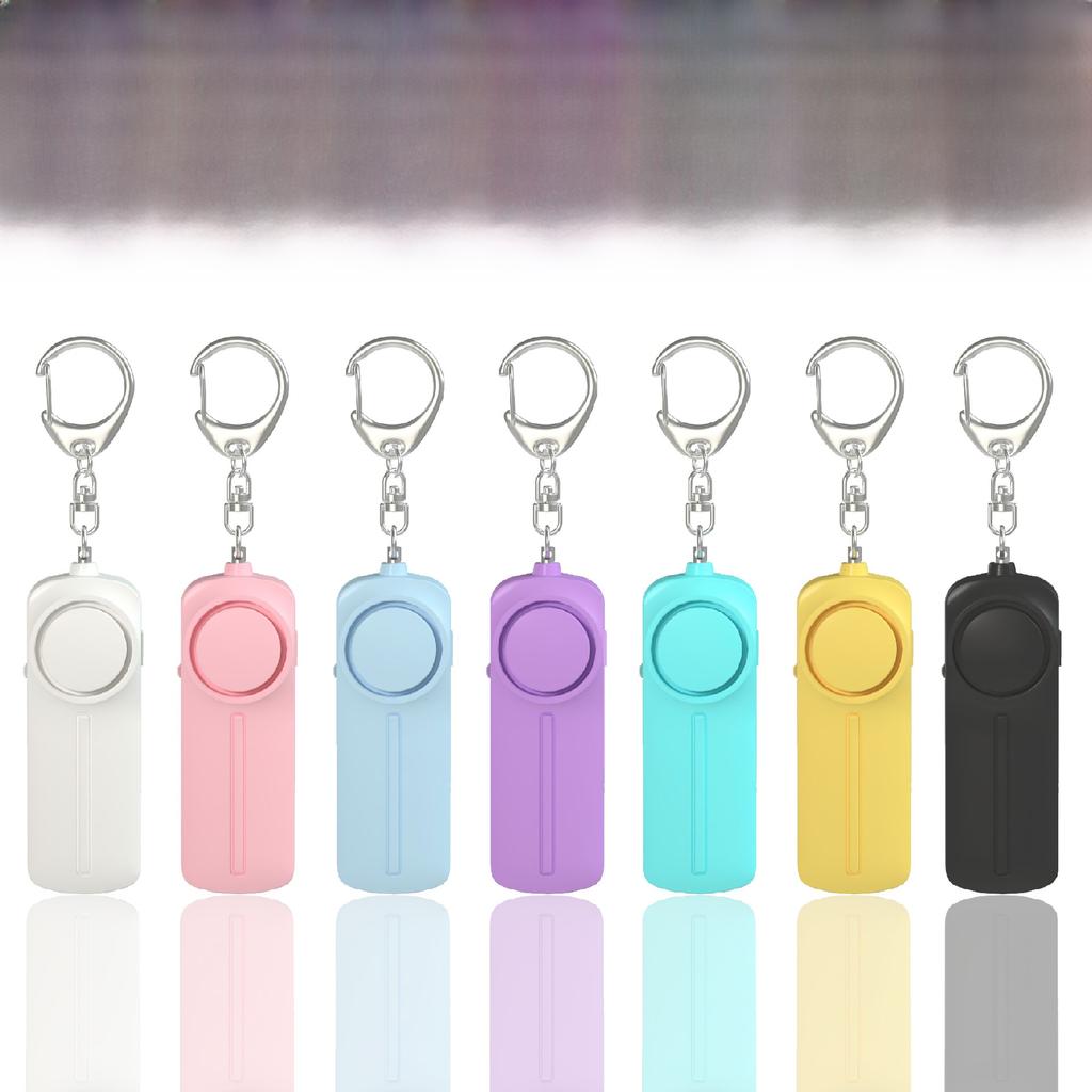 Personal Safety Alarm LED Light Emergency Alert Device Self Defense Keychain for Women Children Elderly 130dB Siren