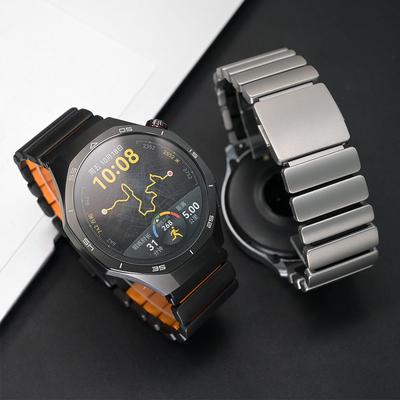 22-миллиметровый титановый ремешок для Huawei Watch GT6 Pro 46 мм GT5Pro, роскошный деловой ремешок, металлический браслет для Seiko, для Amazfit Balance 3 2R