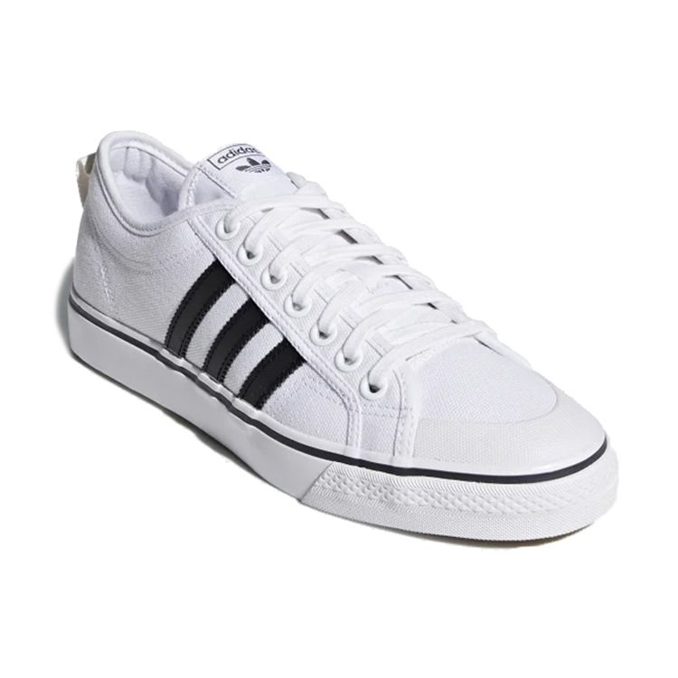 adidas Nizza Footwear Белые кроссовки унисекс Core-Black CQ2333